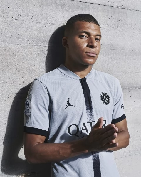 Maglia Paris Saint-Germain Mbappé 7 Divisa Trasferta 2022/23